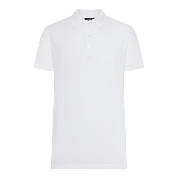 Fay Archive Men Cotton Piquet Polo Shirt